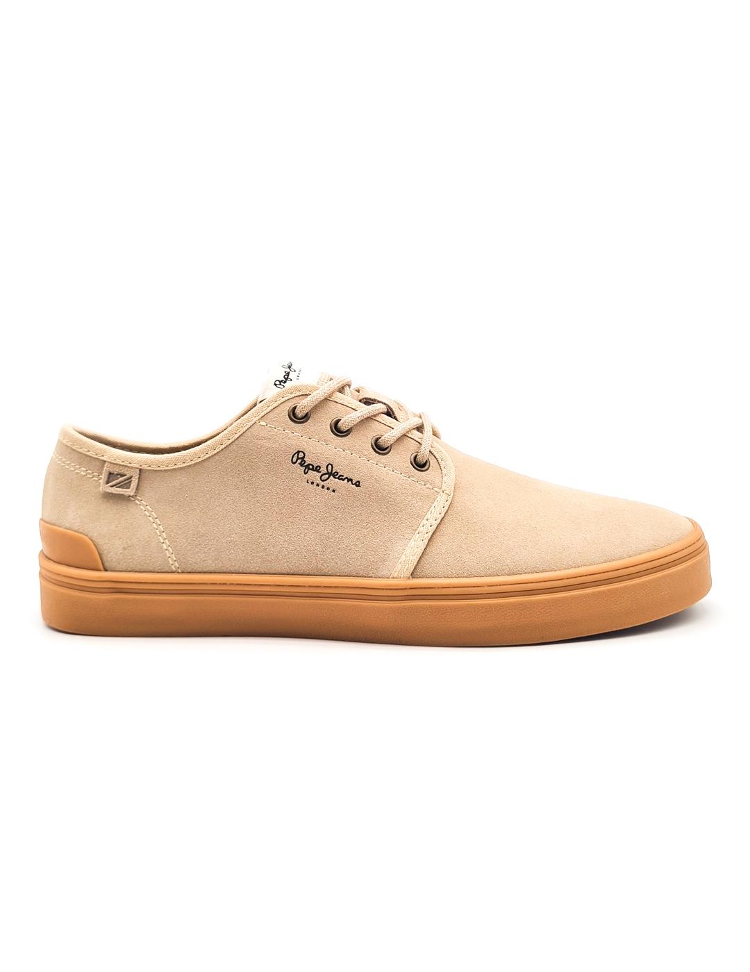 Zapatillas casual para hombre en color kaki, Pepe Jeans