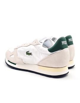 LACOSTE 47SMA0006 WHT/DK GRN