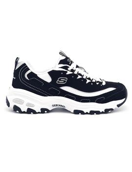 SKECHERS 11930 NEGRO/BLANCO