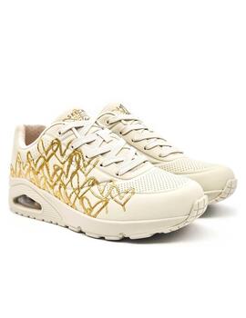 SKECHERS 177975 NATURAL-ORO