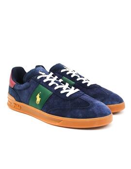 RALPH LAUREN AERA PP NAVY WINE FOREST