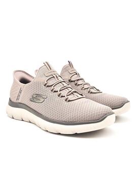 SKECHERS 232457 TAUPE