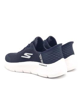 SKECHERS 124836 NEGRO/BLANCO