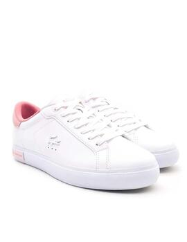 LACOSTE 49SFA0085 BLANCO-ROSA