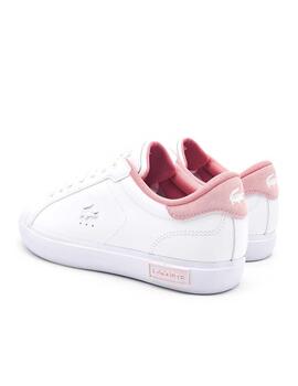 LACOSTE 49SFA0085 BLANCO-ROSA