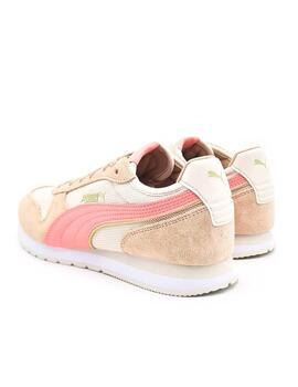 PUMA 401622 BEIGE-ROSA